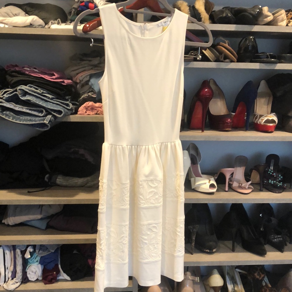 Bar III white dress